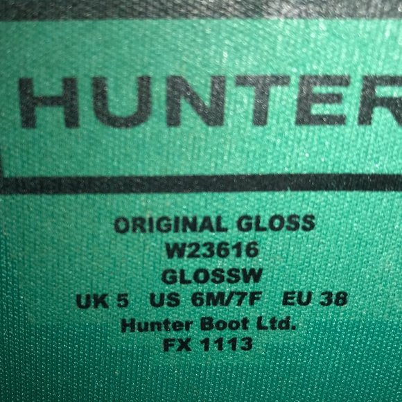 Women's Original Tall Gloss Hunter Rain Boots - Picture 3 of 5
